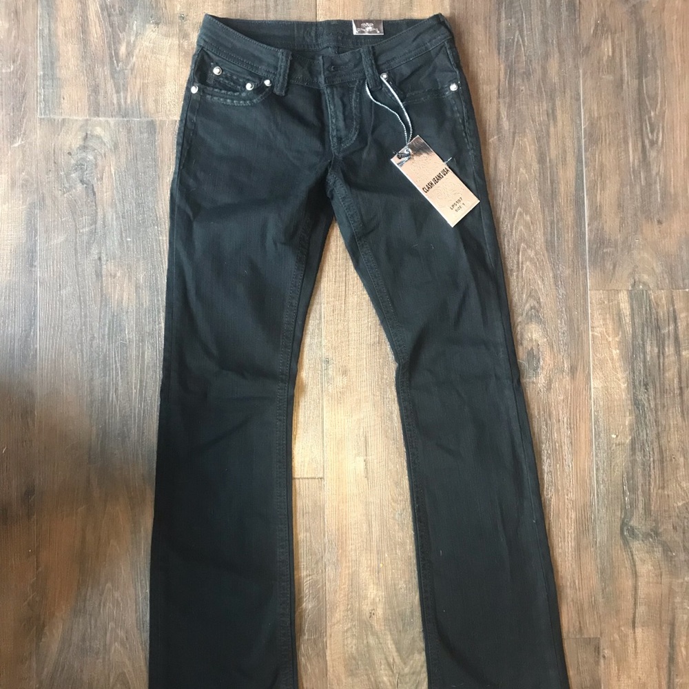Clash Jeans USA size 1 bootcut darkwash Jeans